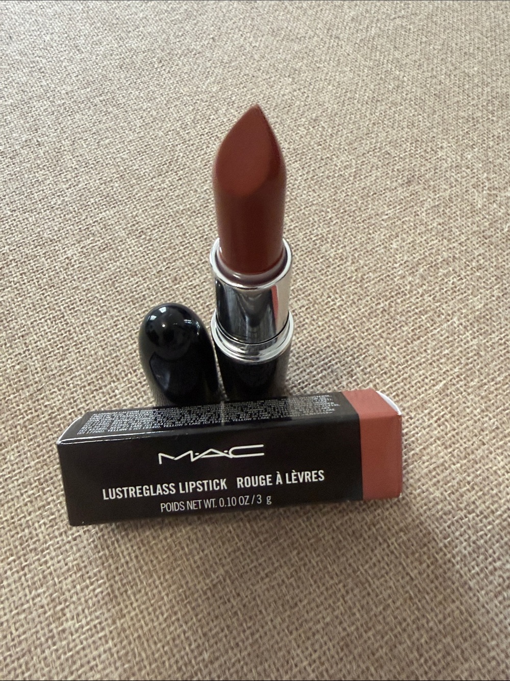 MAC Cosmetics Lipstick 508 Hug Me - Warm Nude Coral Pink - Brand New